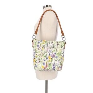 Koltov Ginny Bucket Bag Flowers Spring Summer Winter Chic Cute Casual SZ OS: NWT
